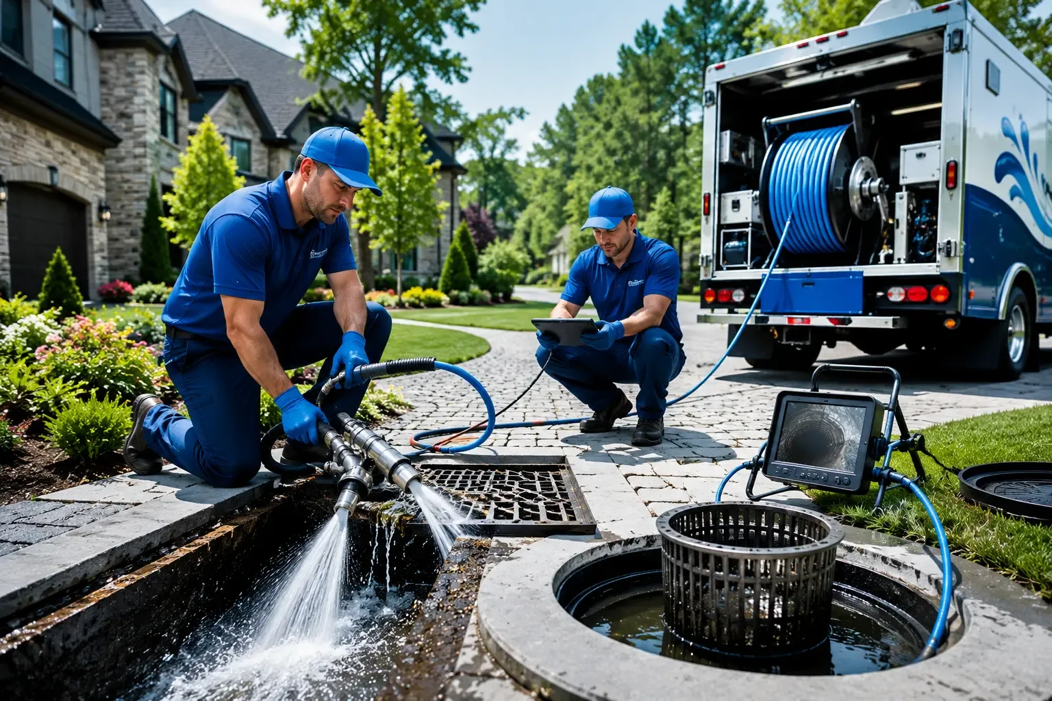 Local outdoor drain cleaning professionals in Trenton, MI